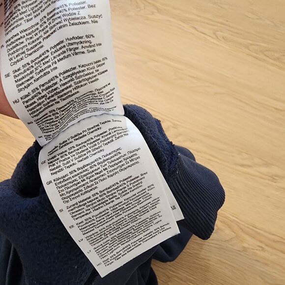 Carhartt Womens Hoodie Sweatshirt Medium Blue Pullover Heavyweight Relaxed - Picture 10 of 13